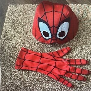 Spider-Man super web slinger glove and half mask